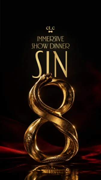 SIN — cena con spettacolo immersivo da CLC Phuket, 1 ottobre 2026